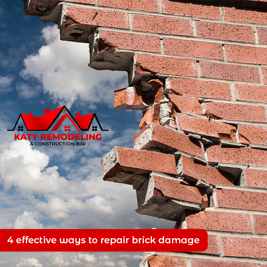 11 OCT 4 EFFECTIVE WAYS TO REPAIR BRICK DAMAGE IN KATY PROPERTIES